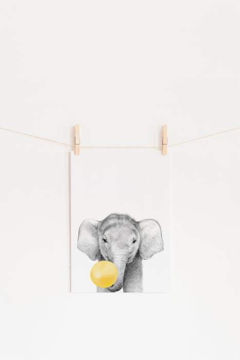 BUBBLE GUM ELEPHANT